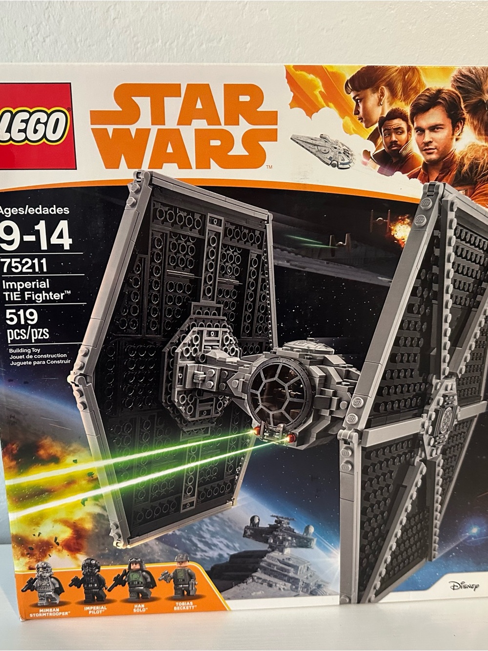 LEGO Star Wars Imperial TIE Fighter - Gray and Black